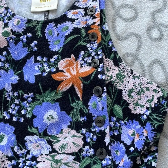 Anthropologie Maeve Floral Brenner Top - Picture 3 of 7